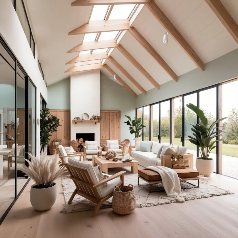 3D Architectural Design, 3D Interior Design, 3D Shop Design - Cosmic Arts 3D Design Mordern Rustic Home 3D Render (3)