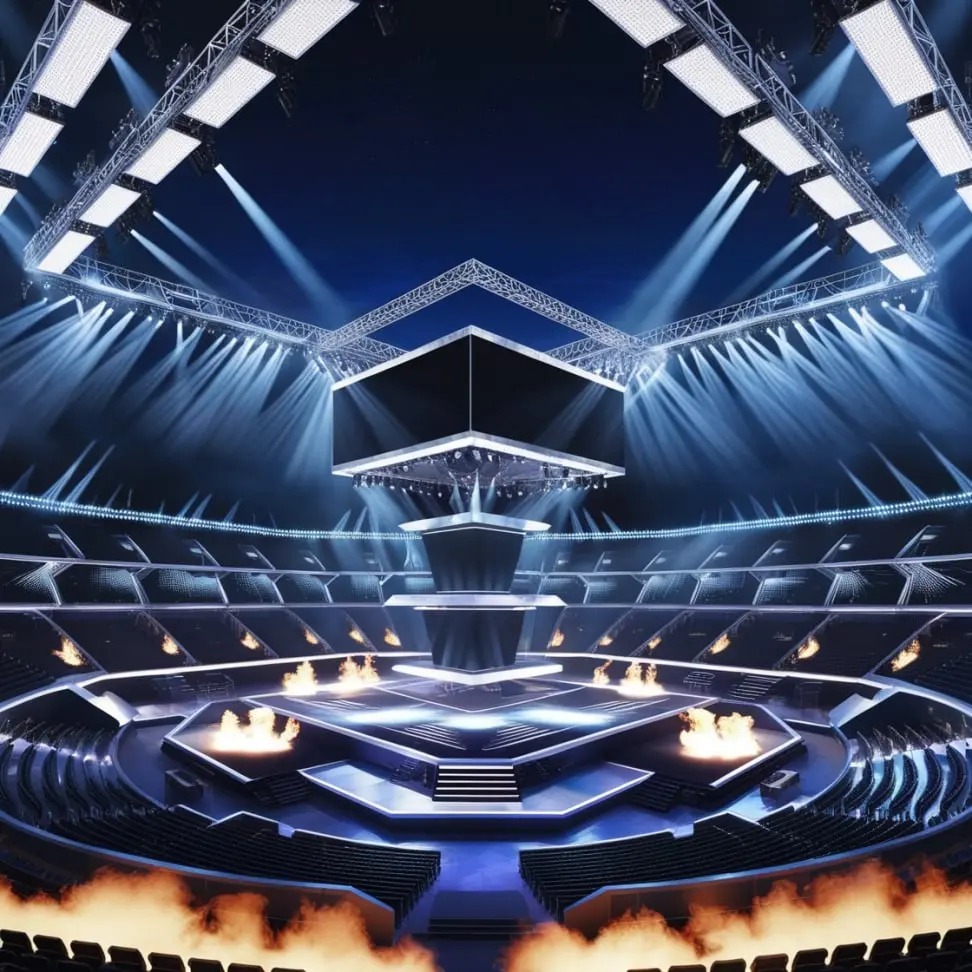 3D Stage Design, Event Stage Design, Event Design