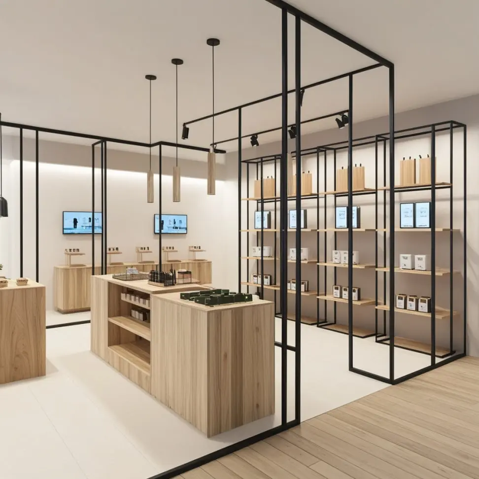 shop-interior-design-previsualization-3d - Cosmic Arts 3D Design